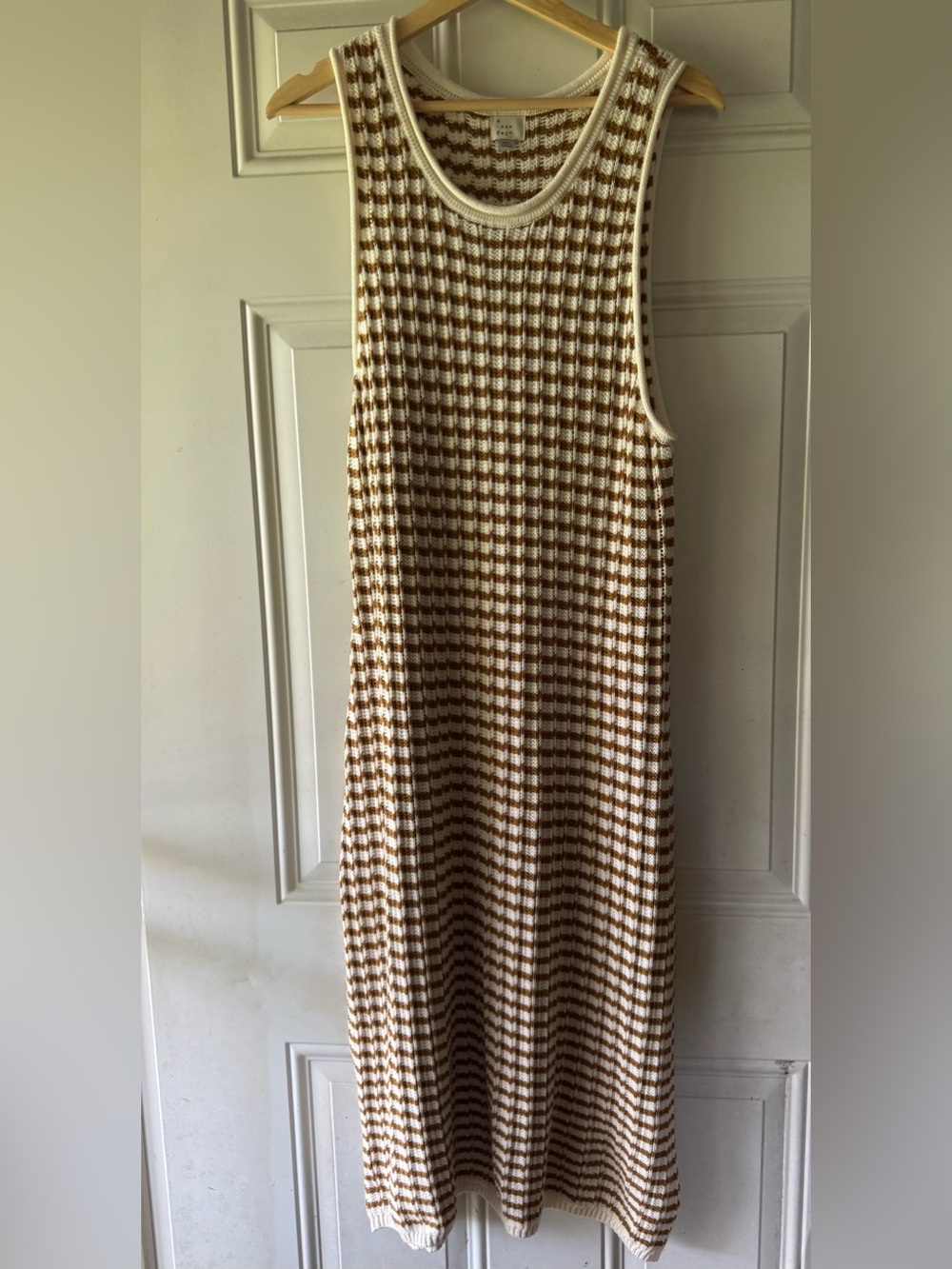 🎯50% OFF! A new day woman’s striped knitted sweater cotton maxi dress